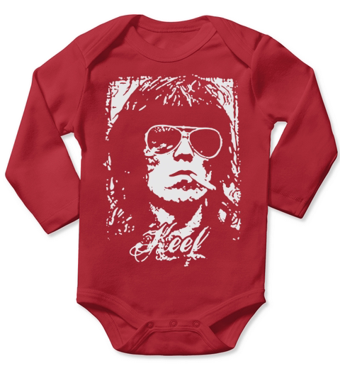 Keith Richards Keef Fan Long Sleeve Baby One-Piece