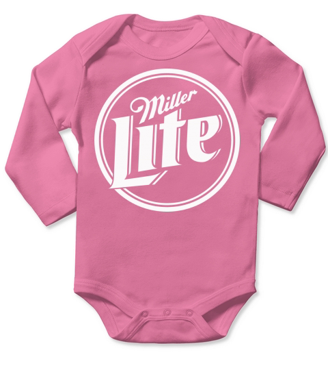 Miller Lite Long Sleeve Baby One-Piece