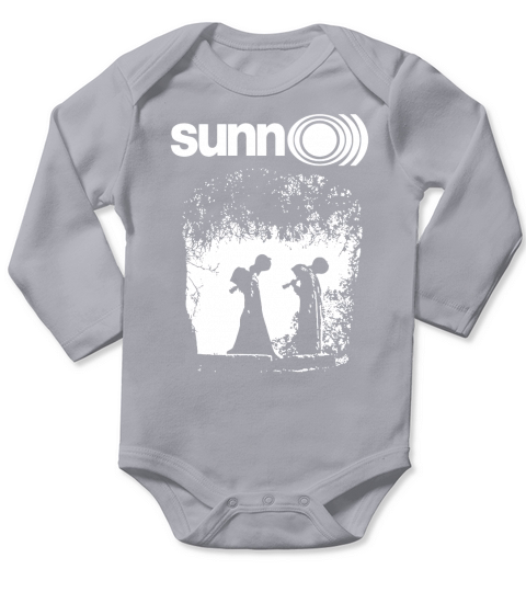 SUNN O DOOM BLACK METAL BAND Long Sleeve Baby One-Piece