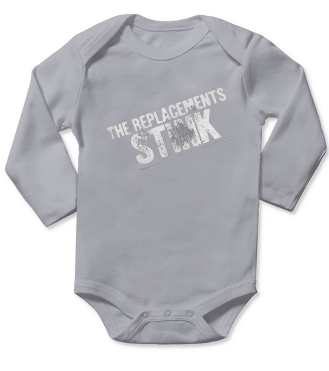 The Replacements Band  Stink Tshirt Long Sleeve Baby One-Piece