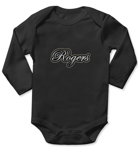 Vintage Rogers Drums Long Sleeve Baby One-Piece