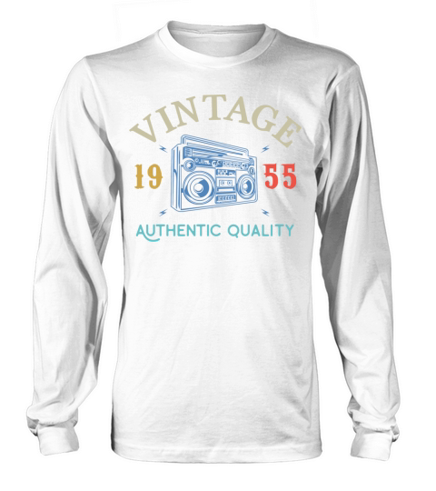 65 Years Old 1955 Vintage 65Th Birthday Anniversar Long sleeved Unisex