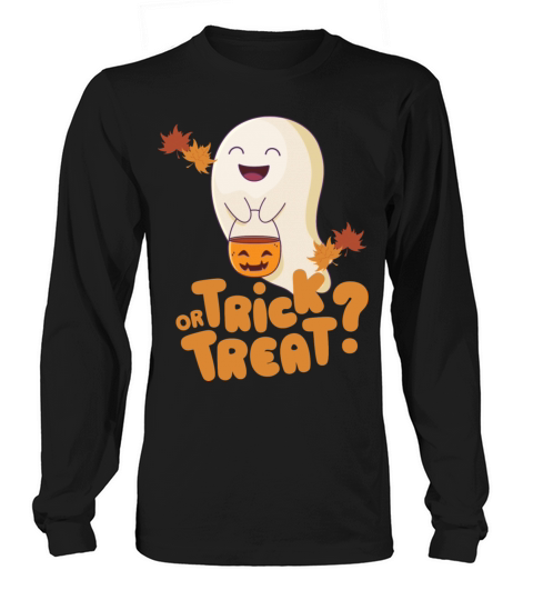 trick or treat autumn Long sleeved Unisex