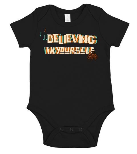 Believing In yourself Short Sleeve Baby One-Piece
