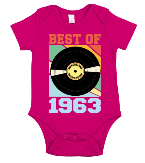 Best of 1963 Short Sleeve Baby One-Piece