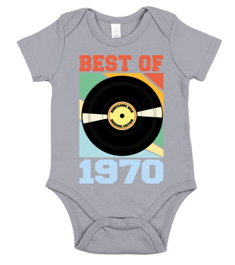 Best of 1970 Short Sleeve Baby One-Piece