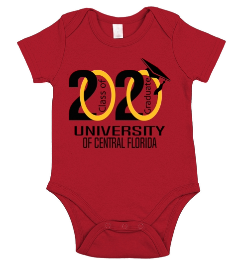 Class Of 2020 Graduation University Of Central Florida Short Sleeve Baby One-Piece