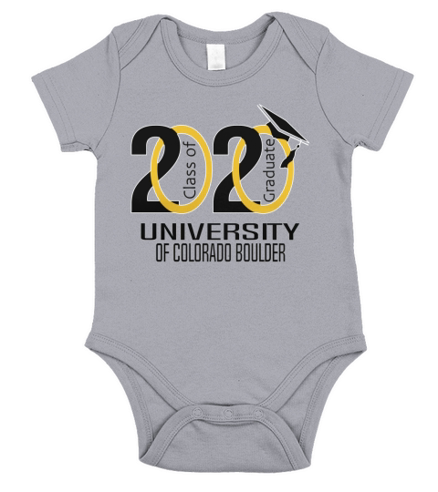 Class Of 2020 Graduation University Of Colorado Boulder Short Sleeve Baby One-Piece
