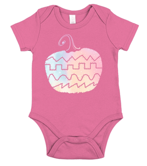 Cute Pumpkin Analog Synthesizer Short Sleeve Baby One-Piece