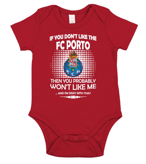 FC Porto Shirt - soccer Short Sleeve Baby One-Piece
