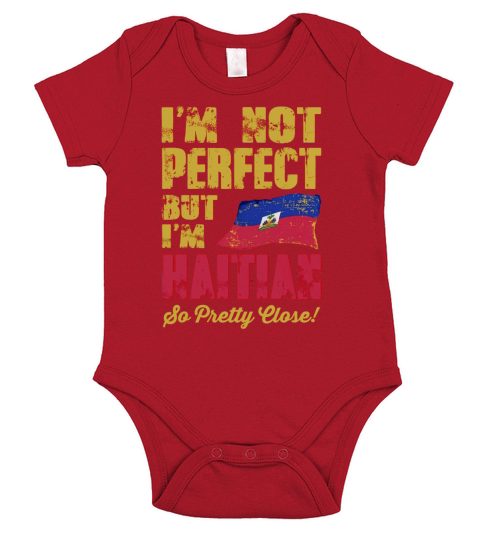 Haiti Short Sleeve Baby One-Piece