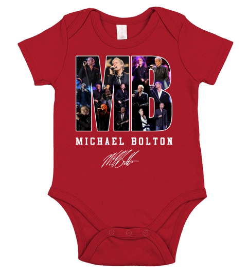 MICHAEL BOLTON Short Sleeve Baby One-Piece