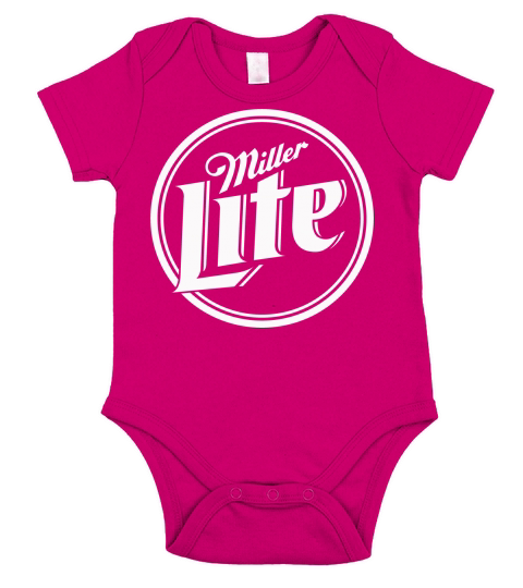 Miller Lite Short Sleeve Baby One-Piece