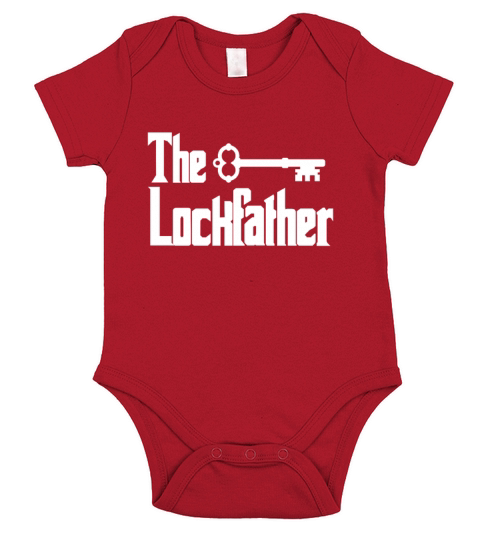Professional Locksmith The Lockfather Short Sleeve Baby One-Piece