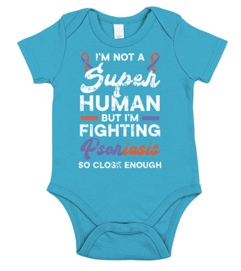 Psoriasis Warrior Skin Disease Psoriasis Awareness Short Sleeve Baby One-Piece