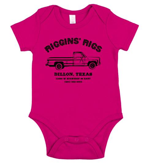Riggins Rigs Football Player Fan Short Sleeve Baby One-Piece
