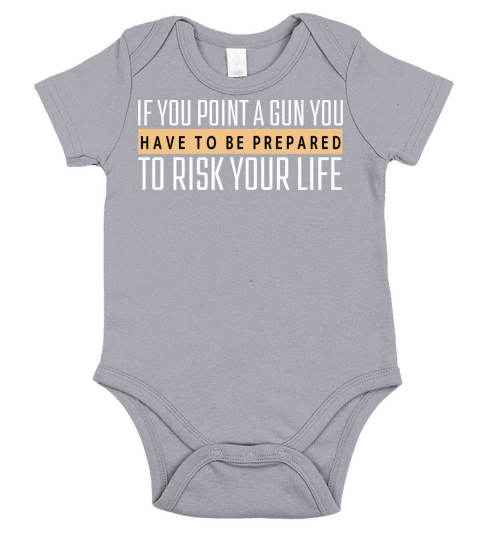 Risking your life Short Sleeve Baby One-Piece