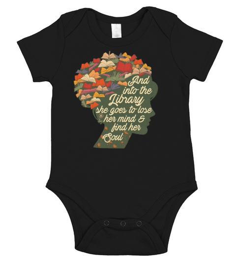 Vintage Reading Sublimation Short Sleeve Baby One-Piece