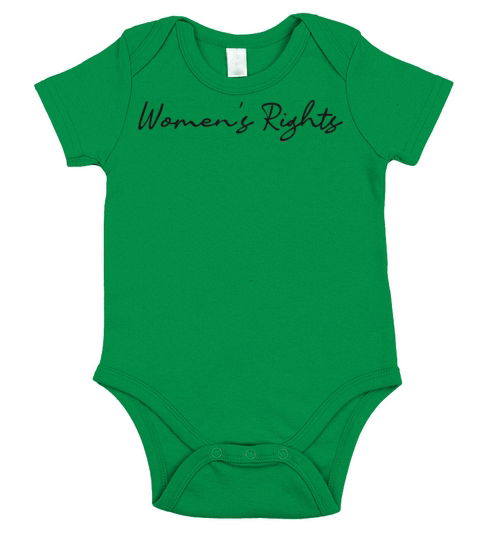 Women s Rights Short Sleeve Baby One-Piece