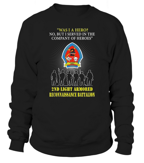 2nd light armored Reconnaissance Battalion Sweatshirt Unisex