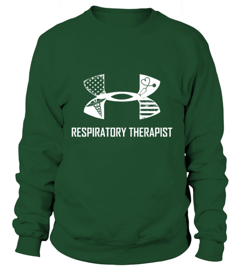 American Flag Under Armor Respiratory Therapist Sweatshirt Unisex