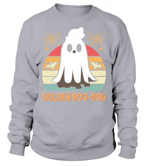 Golden Retriever Halloween French Boo Dog Gift Sweatshirt Unisex