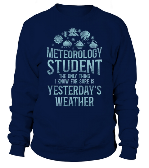 Meteorologist Weather Forecast Sweatshirt Unisex