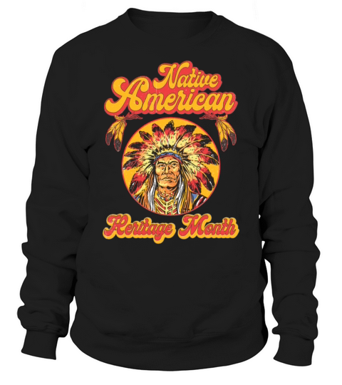 Native American Heritage Month Peace Love Native Sweatshirt Unisex