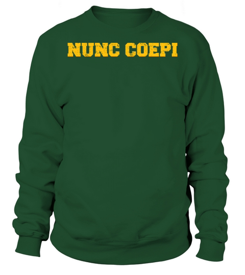 Nunc Coepi Distressed Vintage Sweatshirt Unisex