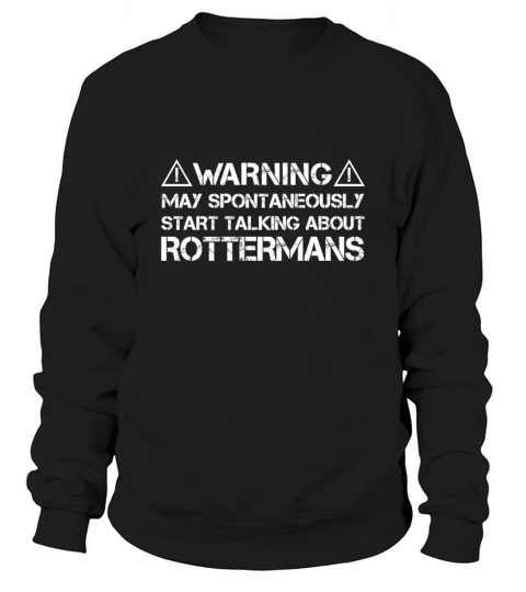 Rotterman Warning Sweatshirt Unisex
