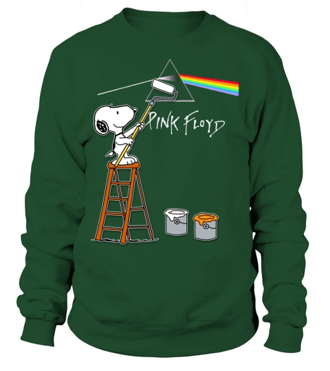 Snoopys Painting The picture- Pink Floyd Sweatshirt Unisex