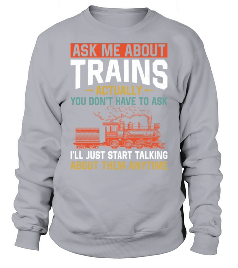 Steam Train Driver Trainspotting Sweatshirt Unisex