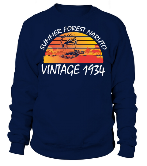 Summer Forest Vintage 1934 Sweatshirt Unisex