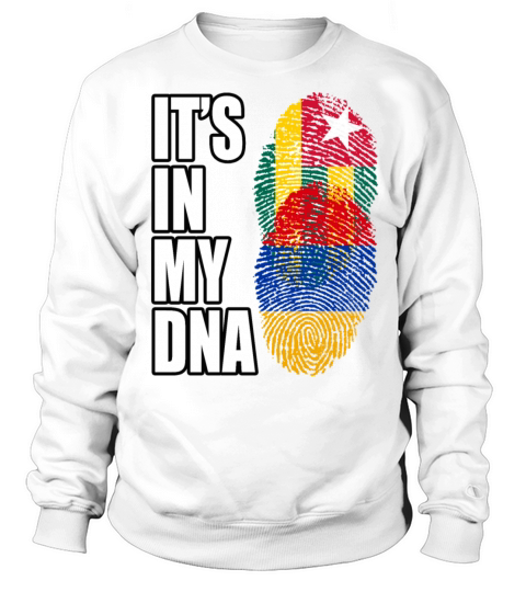 Togolese And Armenian Mix Heritage DNA Flag Sweatshirt Unisex
