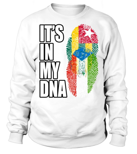Togolese And Equatorial Guinean Mix Heritage DNA F Sweatshirt Unisex