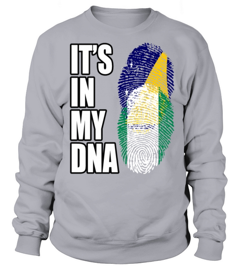 Tokelauan And Nigerian Mix Heritage DNA Flag Sweatshirt Unisex