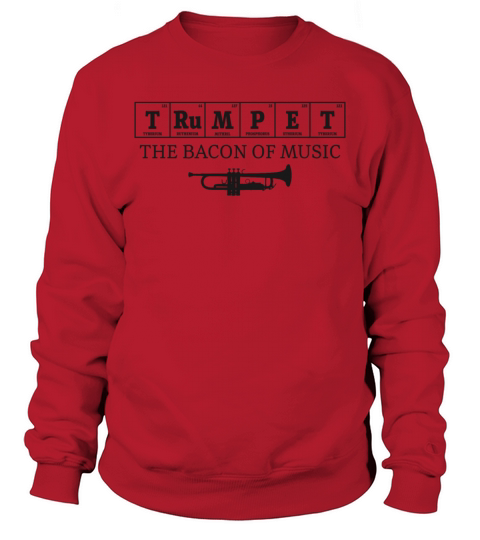 Trumpet Player Vintage Periodic Sweatshirt Unisex