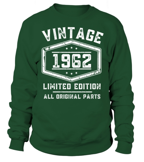 Vintage 1962 60th Birthday 60 Years Sweatshirt Unisex