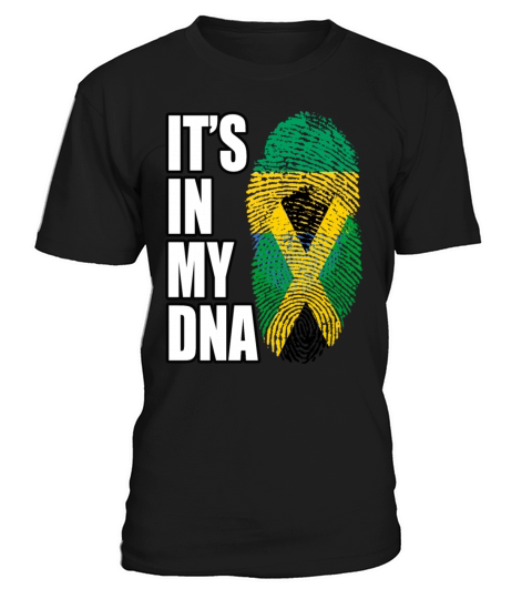 Gambian And Jamaican Mix Heritage DNA Flag T-Shirt Unisex