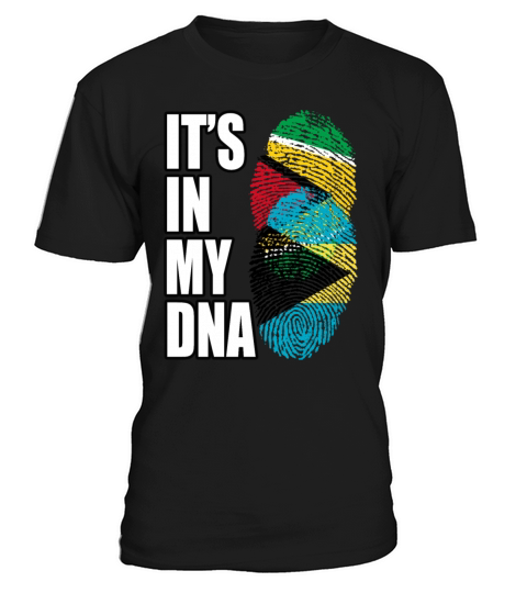 Guyanese And Bahamian Mix Heritage DNA Flag T-Shirt Unisex