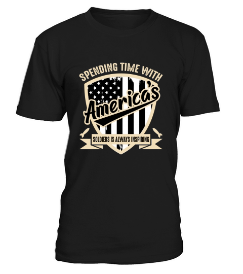 Spending Time With Americas Soldiers Is Always Inspiring T-Shirt Unisex