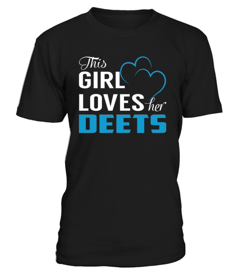 This Girl Loves Her DEETS Name Shirts T-Shirt Unisex