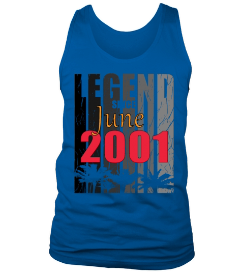 2001 vintage born in June gift Tank Top Unisex