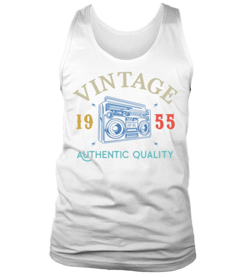65 Years Old 1955 Vintage 65Th Birthday Anniversar Tank Top Unisex