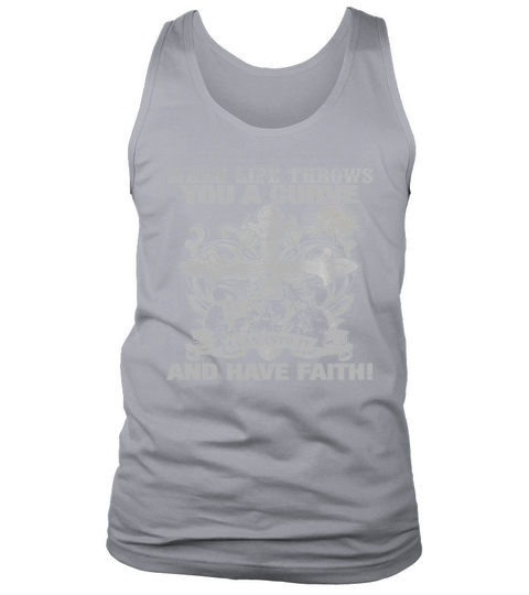 Christian Biker T Shirt Have Faith Motorcycle Design Tank Top Unisex