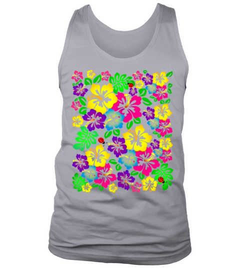 colorful luminous flowers Tank Top Unisex