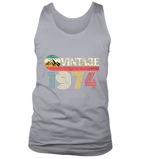 Funny Birthday Born in 1974 Limited Edition Tank Top Unisex