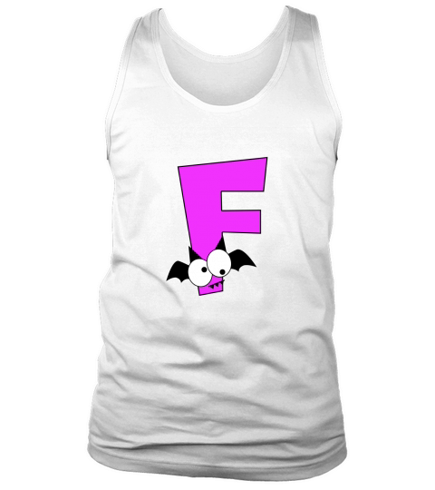 Halloween Alphabets Clipart F Tank Top Unisex