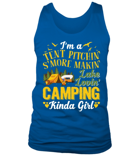 Im A Tent Pitching Smore Makin Loving Camping Tank Top Unisex