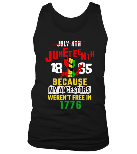 Juneteenth Black History Day Pride Gift Tank Top Unisex